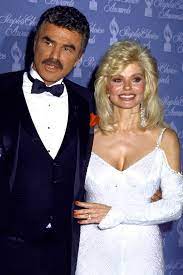 Burt Reynolds with his ex-wife Loni