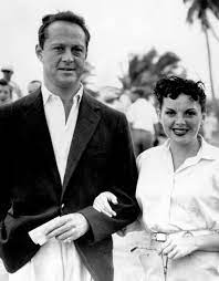 Judy Garland with her ex-husband Sidney