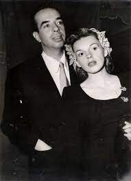Judy Garland with her ex-husband Vincente