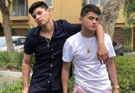 Ryan Garcia with his brother