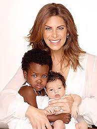Jillian Michaels with her kids