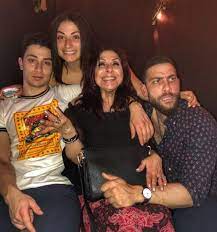 Zeeko Zaki with his family