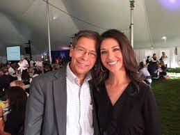 Ana Cabrera with her father