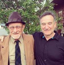 Robin Williams with his father