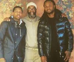 Lil Durk with his father & brother