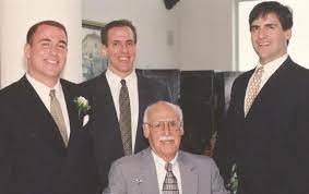 Mark Cuban with his father & brother