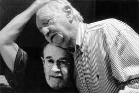 George Carlin with his brother