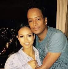 Karrueche Tran with her father