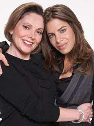 Jillian Michaels with her mother