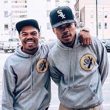 Chance The Rapper with his brother