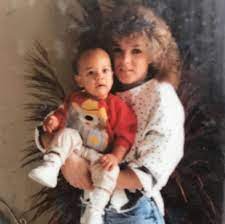 Bryton James with his mother
