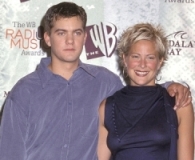 Joshua Jackson with his ex-girlfriend Brittany