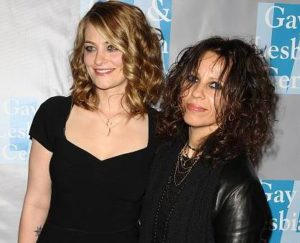 Linda Perry with her girlfriend Clementine