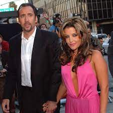 Nicolas Cage with his ex-wife Lisa