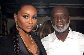 Cynthia Bailey with her ex-husband Peter