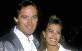 Kristian Alfonso with her ex-husband Simon