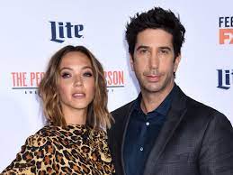 David Schwimmer with his ex-wife Zoe