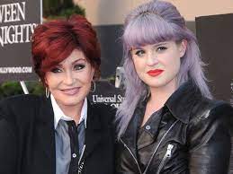 Kelly Osbourne with her mother