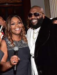 Rick Ross with his sister