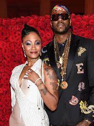 2 Chainz with his wife