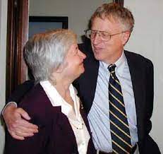 Janet Yellen with her husband