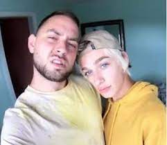 Tyler Carter with his girlfriend