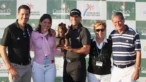 Sergio Garcia with his family