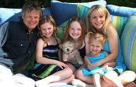 Natalie Alyn Lind with her family
