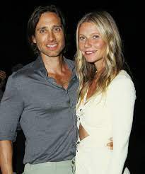 Gwyneth Paltrow with her husband Brad 