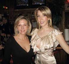 Katherine Ryan with her mother