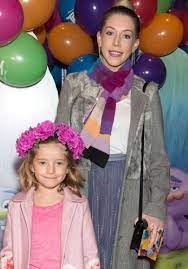 Katherine Ryan with her daughter
