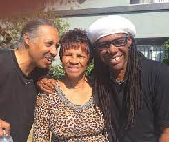 Nile Rodgers with his mother & brother