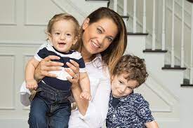 Ginger Zee with her sons