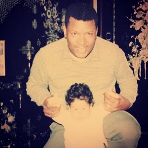 Merle Dandridge with her father