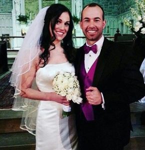 James Murray with his ex-wife Jenna