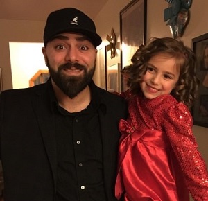 Keemstar and his daughter