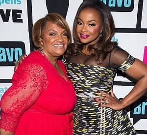 Phaedra Parks with her mother