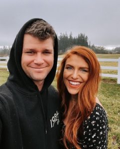 Jeremy Roloff with his wife