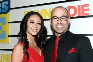 James Murray with his wife Melyssa