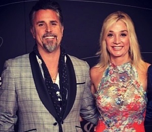 Richard Rawlings with his ex-wife Suzanne