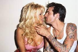 Pamela Anderson with her ex-husband Tommy