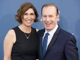 Bob Odenkirk with his wife