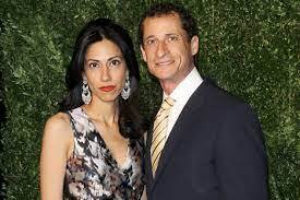 Huma Abedin with her ex-husband