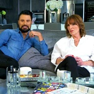 Rylan Clark-Neal with his mother
