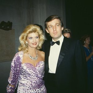 Ivana Trump with her ex-husband Donald