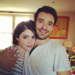 Charlie Cox with his ex-girlfriend Janet