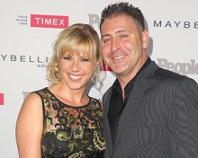 Jodie Sweetin with her ex-husband Justin