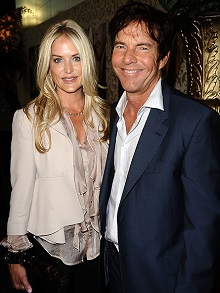 Dennis Quaid with his ex-girlfriend Kimberly