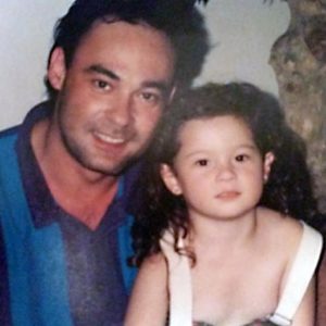 Andi Eigenmann with her father