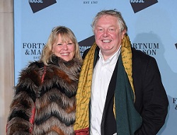 Nick Ferrari with his wife Sandra